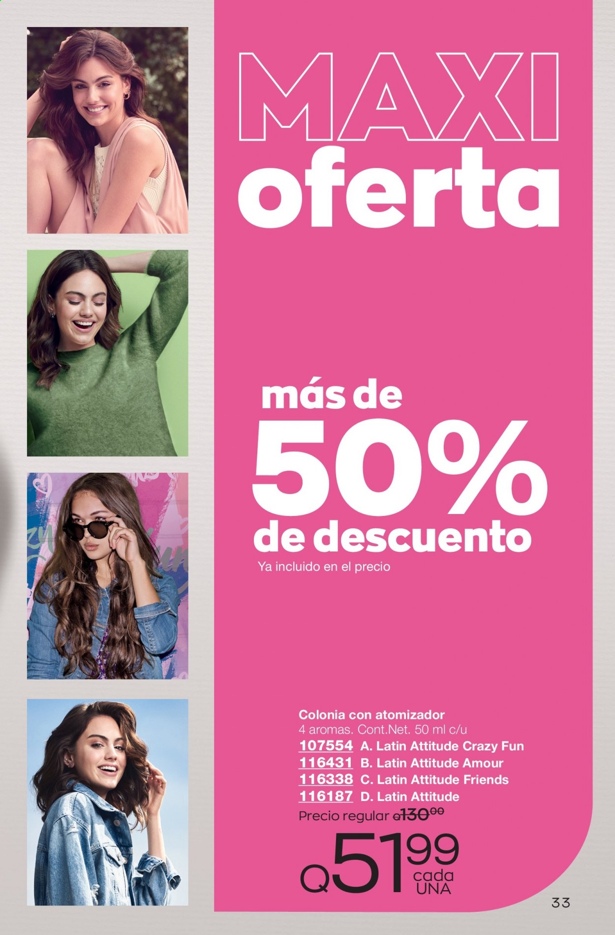 Catálogo Avon. Página 33