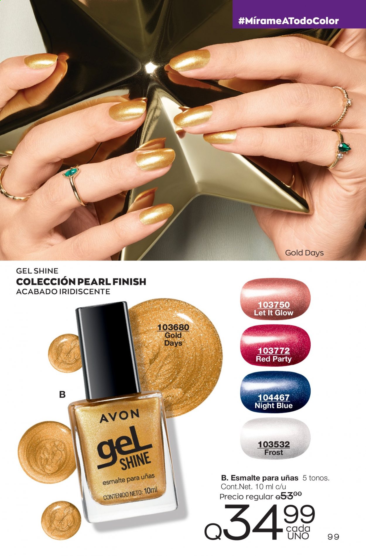 Catálogo Avon. Página 99