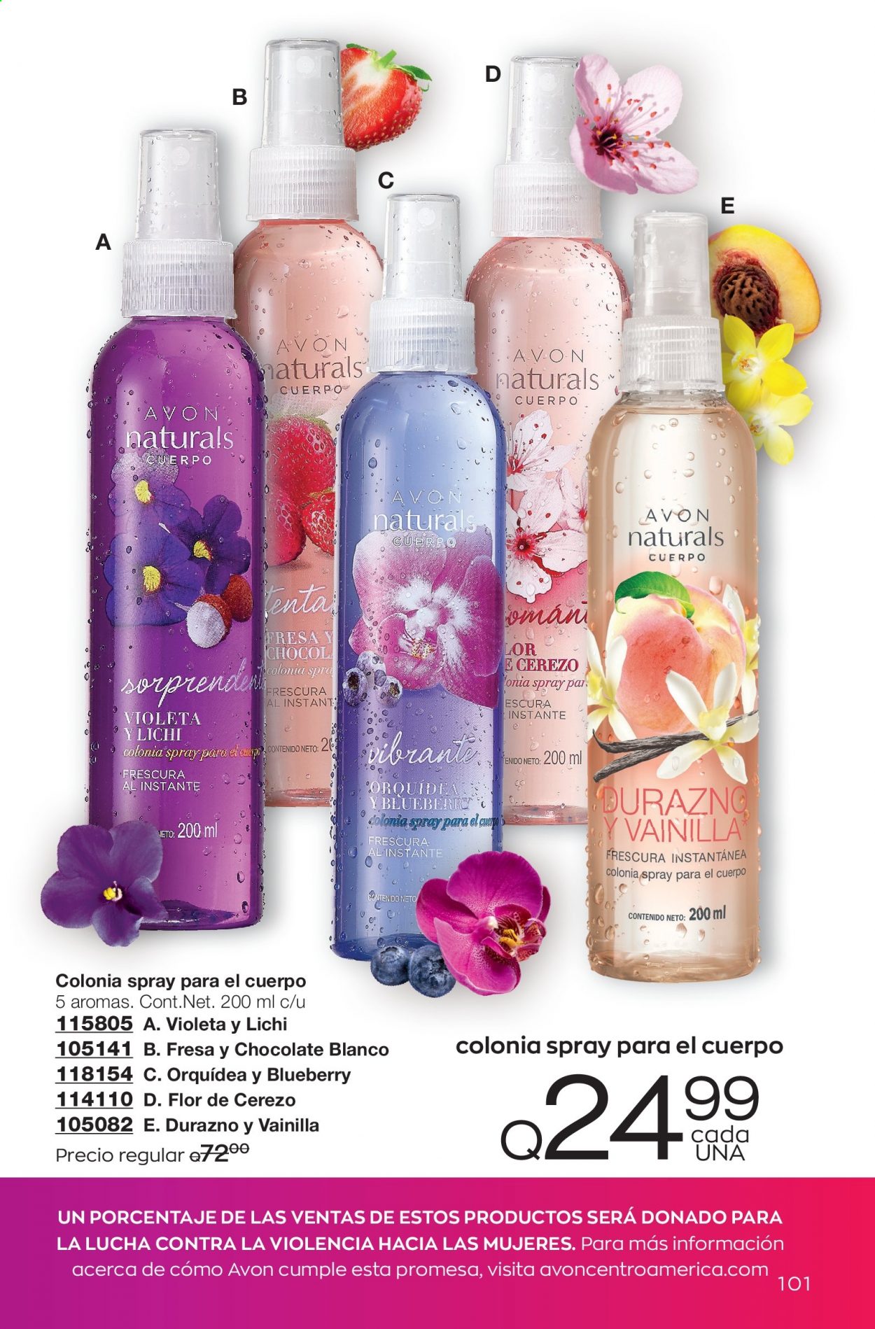 Catálogo Avon. Página 101