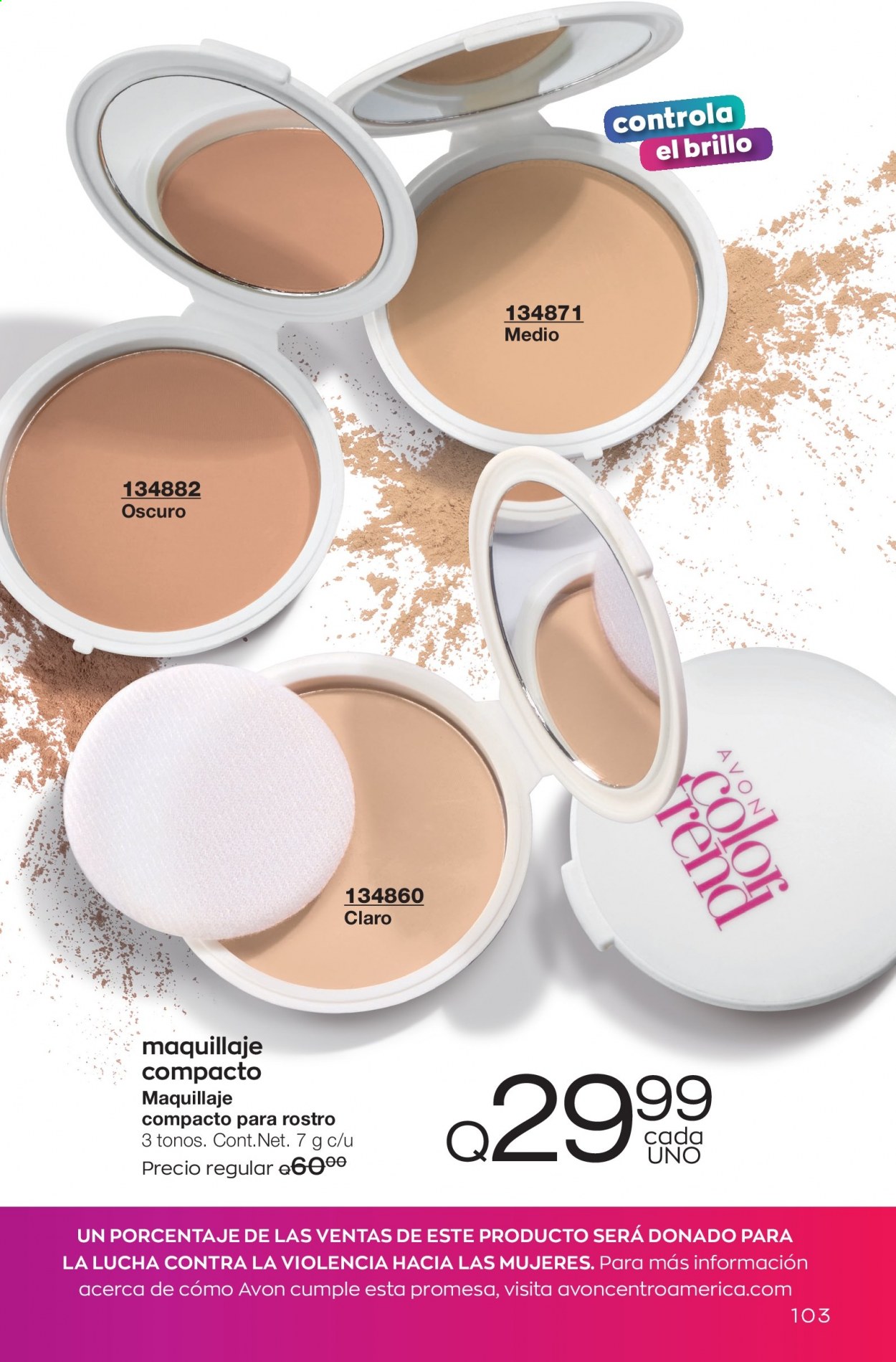 Catálogo Avon. Página 103