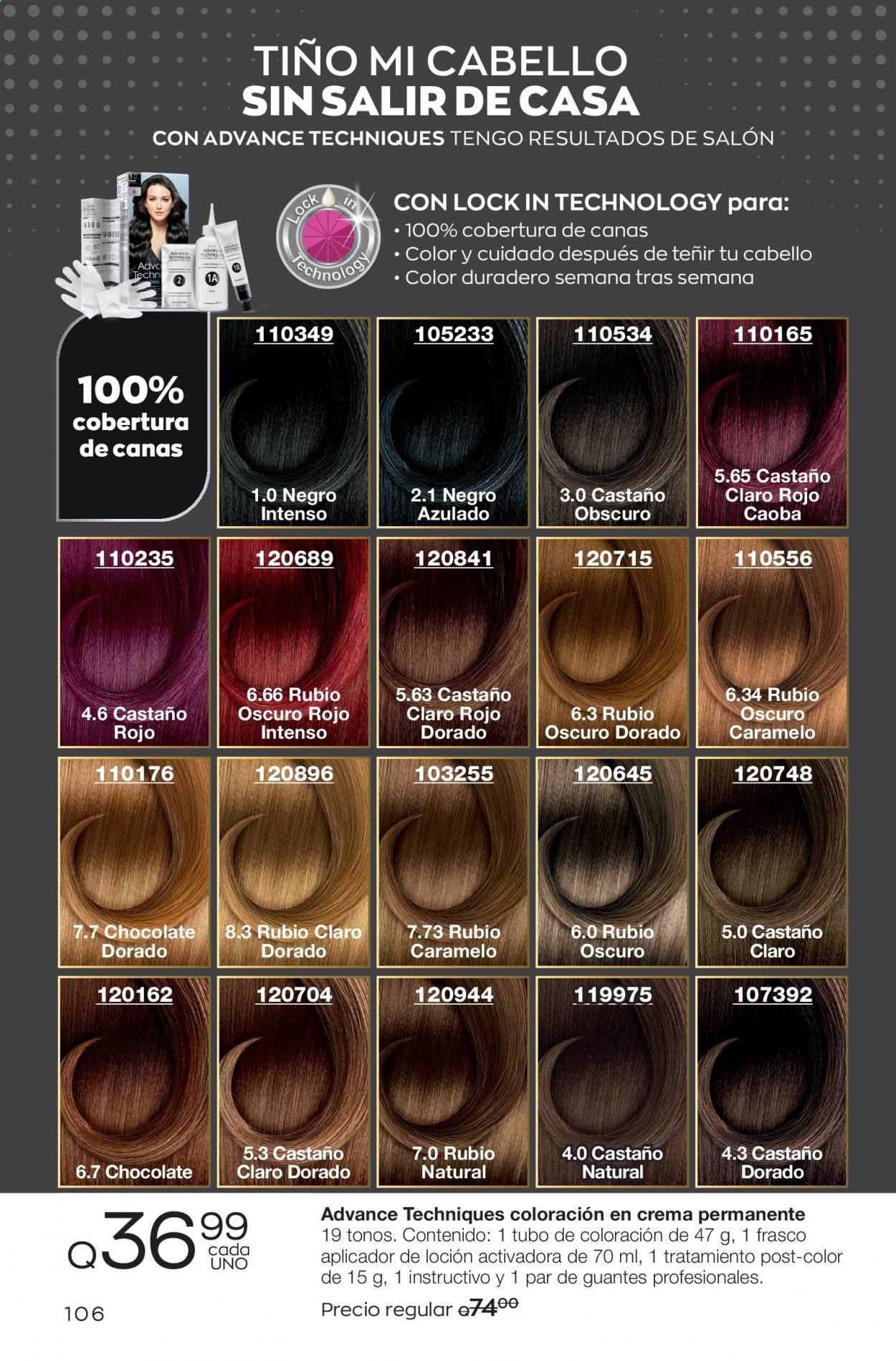 Catálogo Avon. Página 106