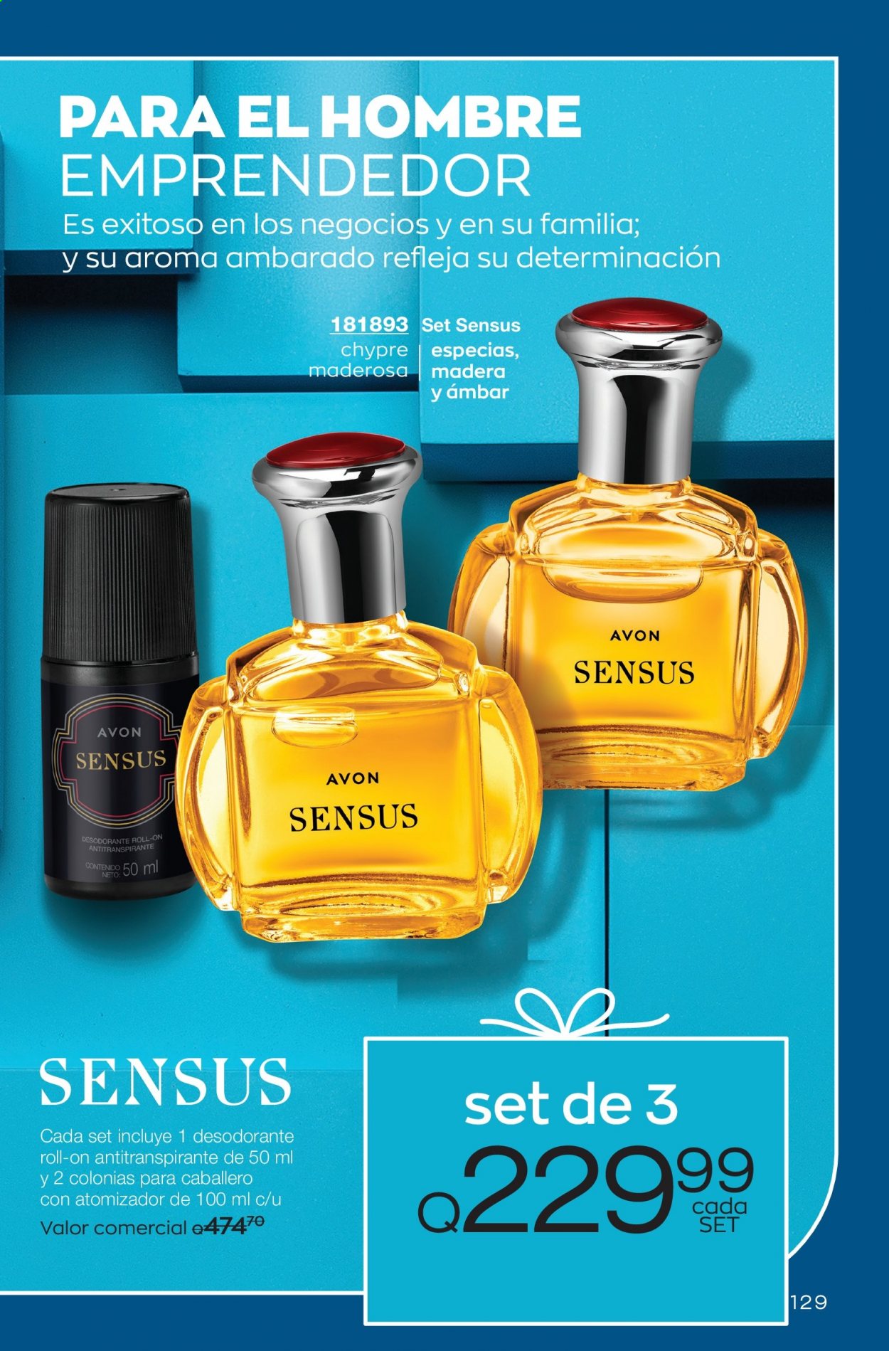Catálogo Avon. Página 129
