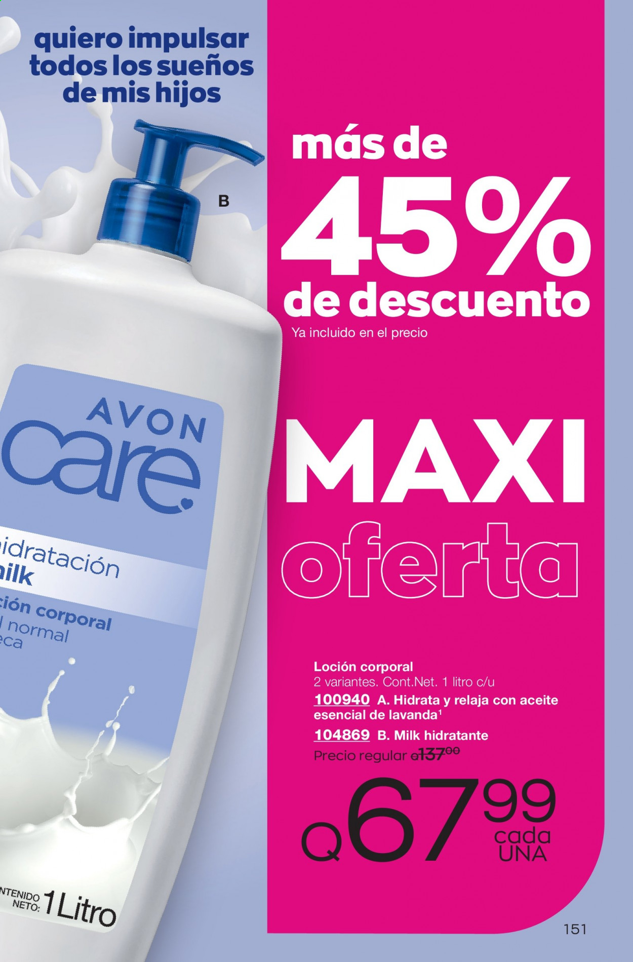 Catálogo Avon. Página 151