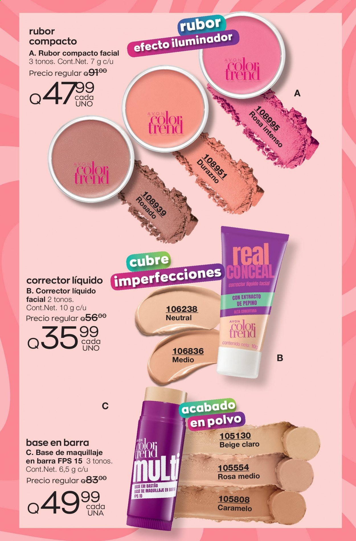 Catálogo Avon. Página 184