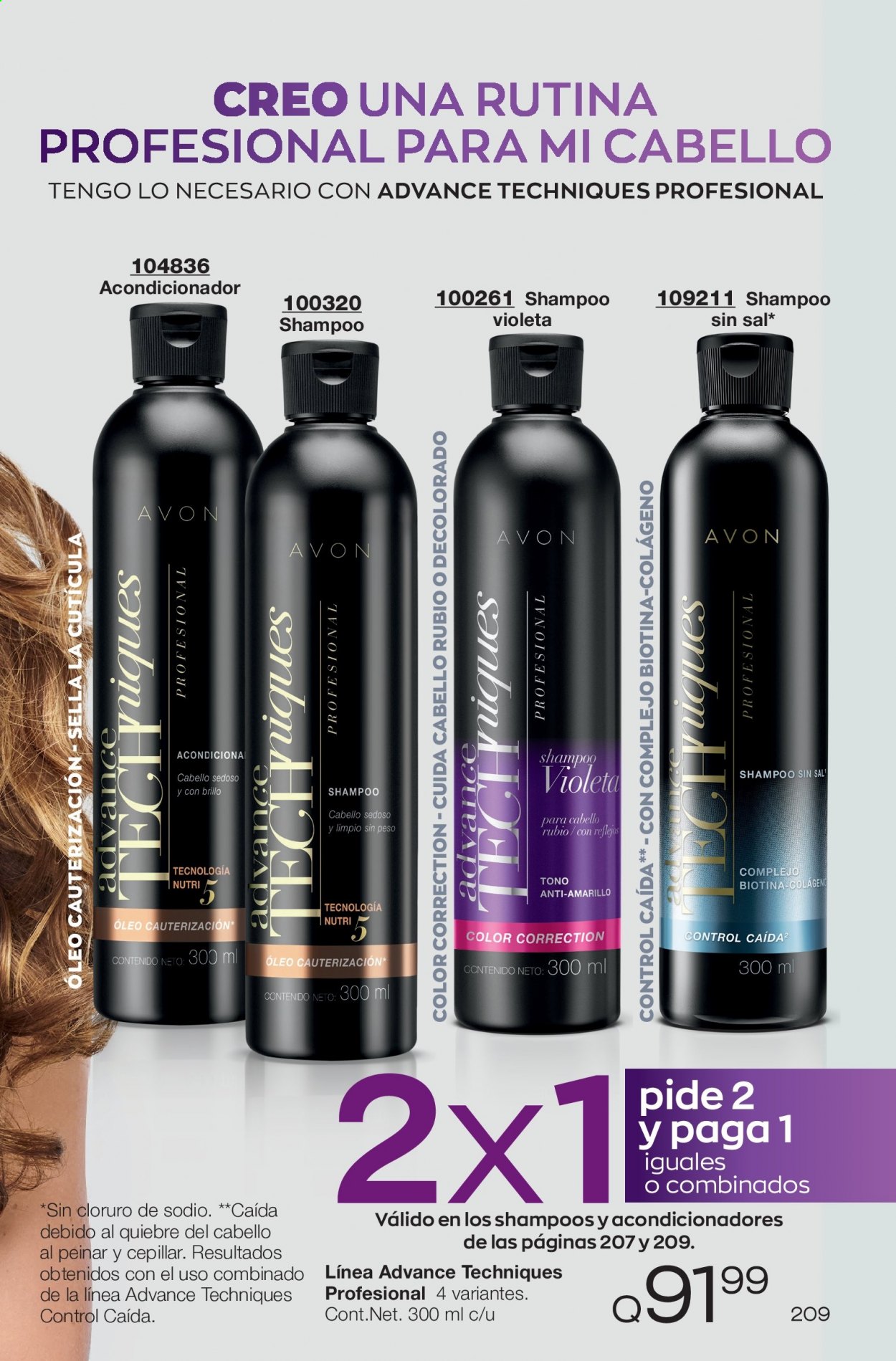 Catálogo Avon. Página 209