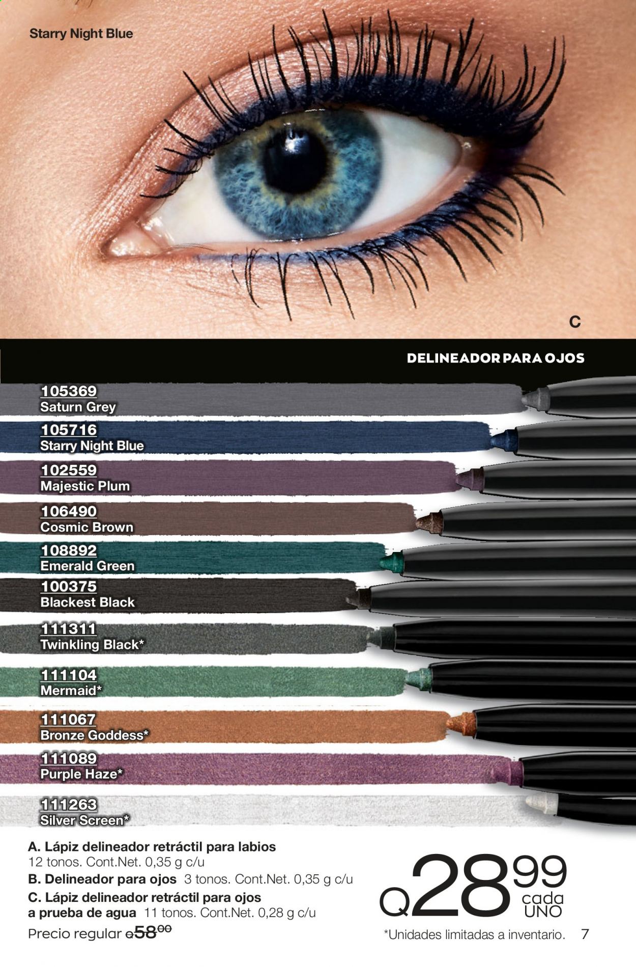 Catálogo Avon. Página 7