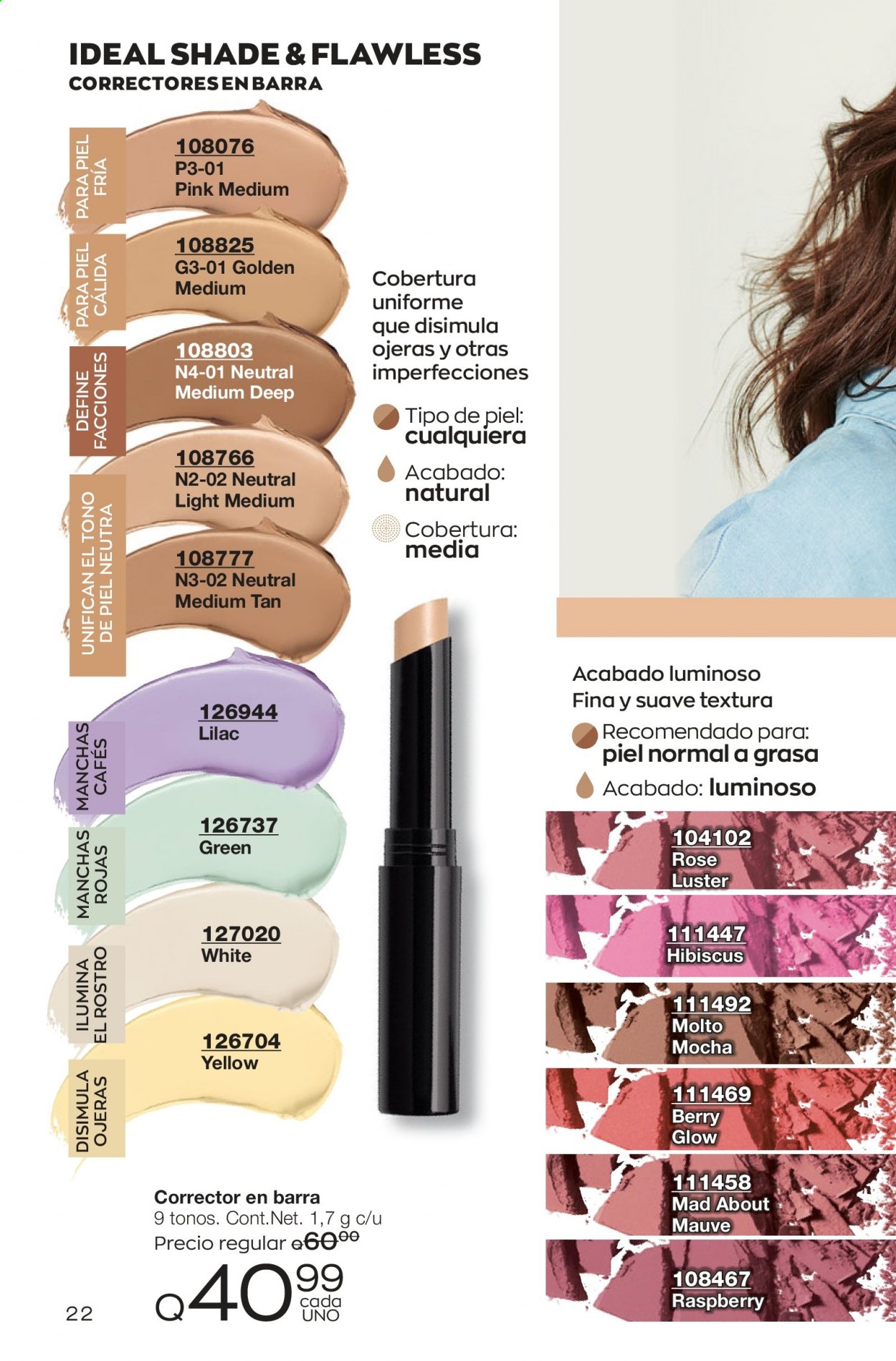 Catálogo Avon. Página 22