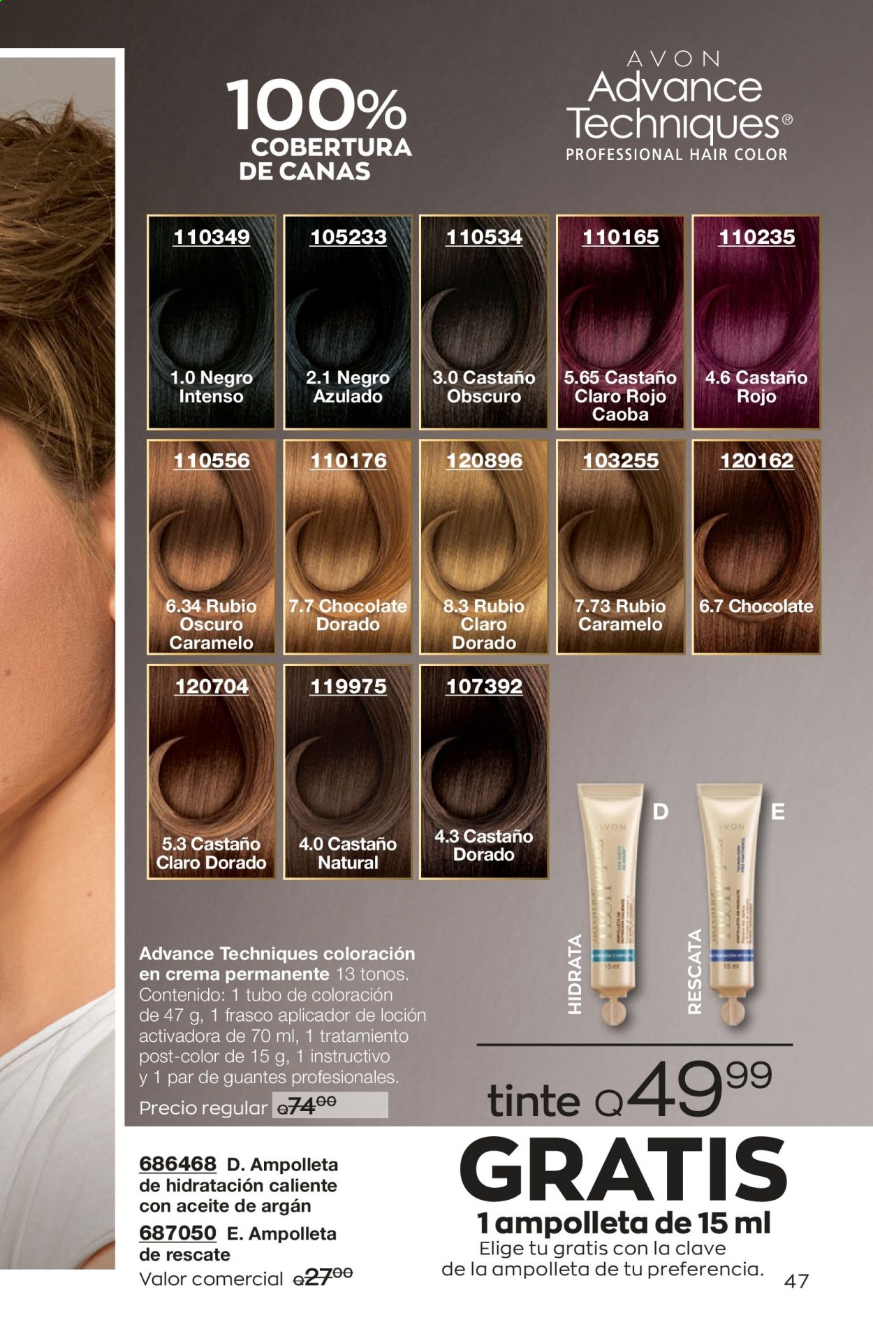 Catálogo Avon. Página 47