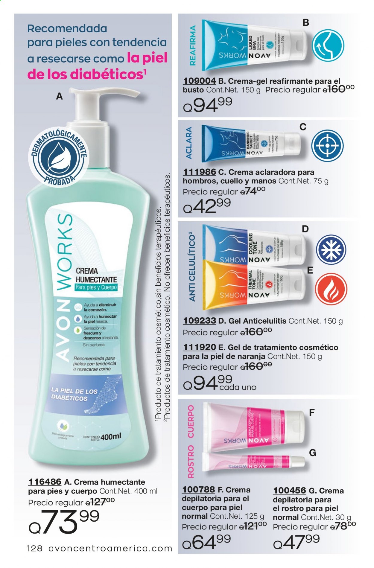 Catálogo Avon. Página 128