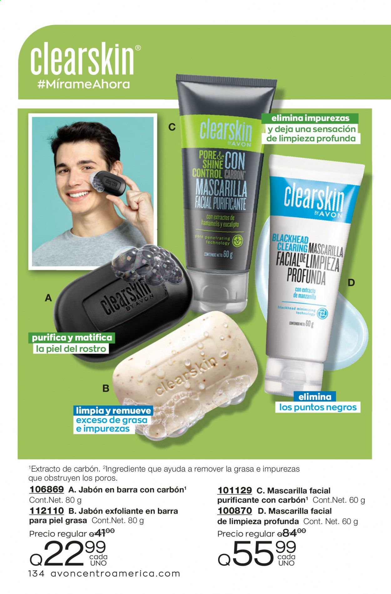 Catálogo Avon. Página 134