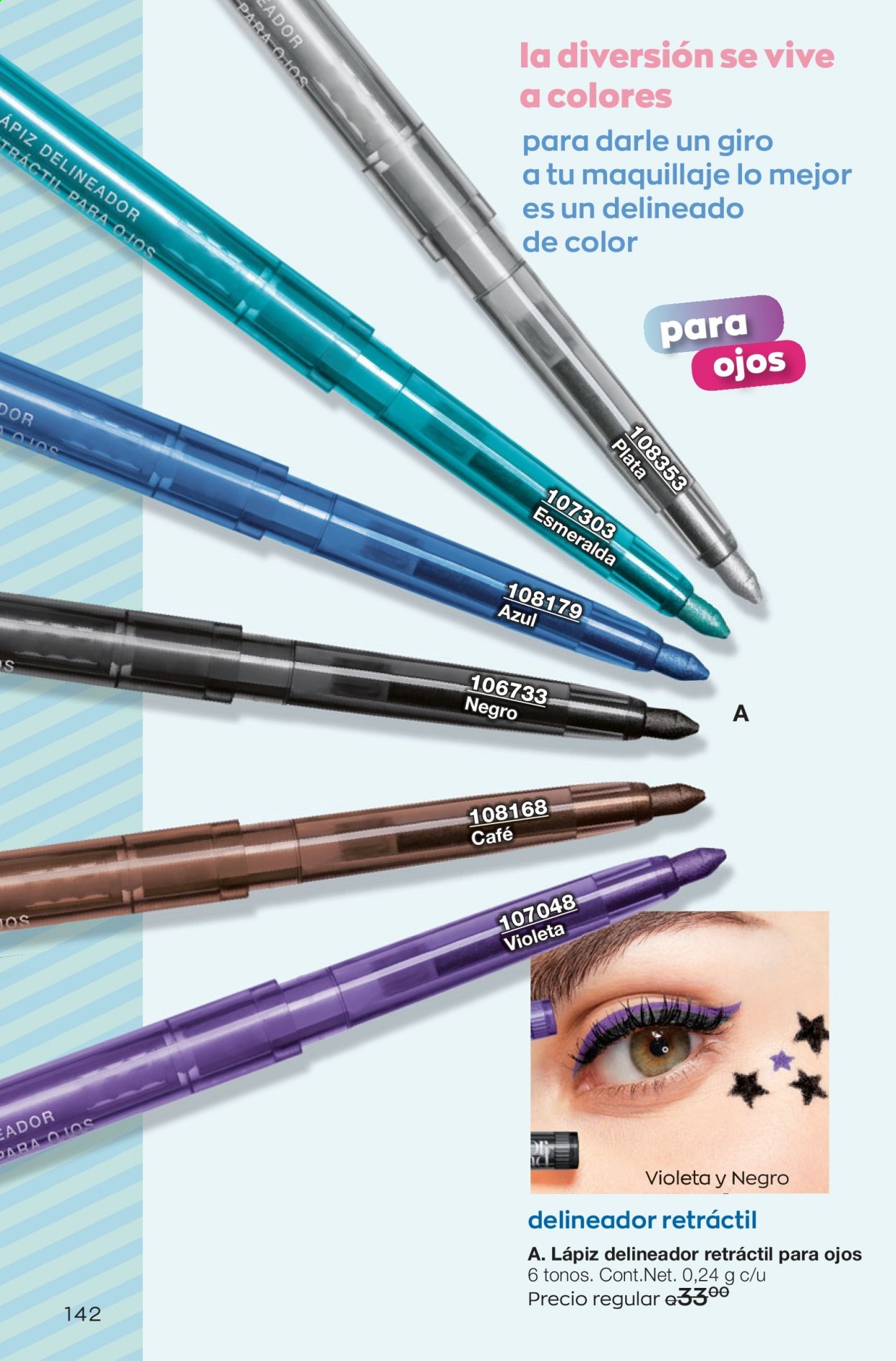 Catálogo Avon. Página 142
