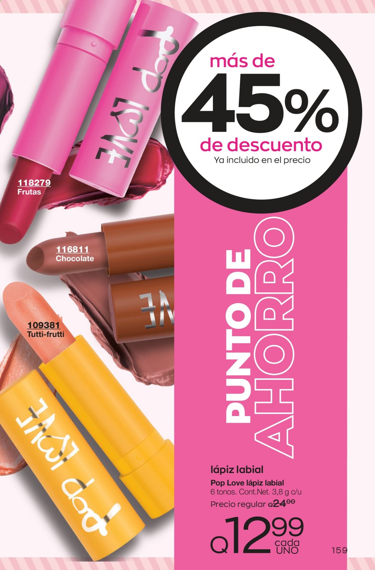 Catálogo Avon. Página 159