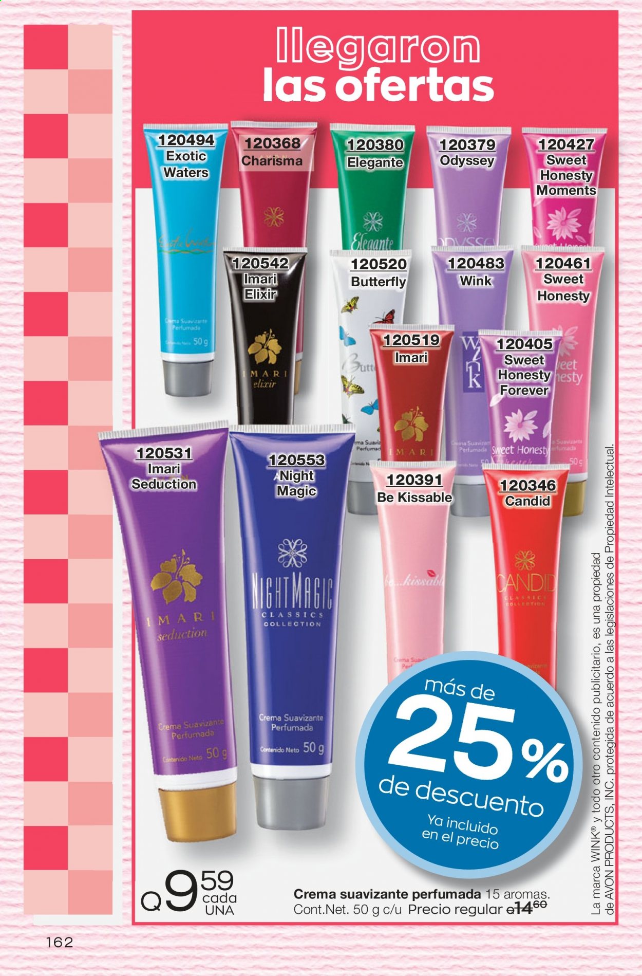 Catálogo Avon. Página 162