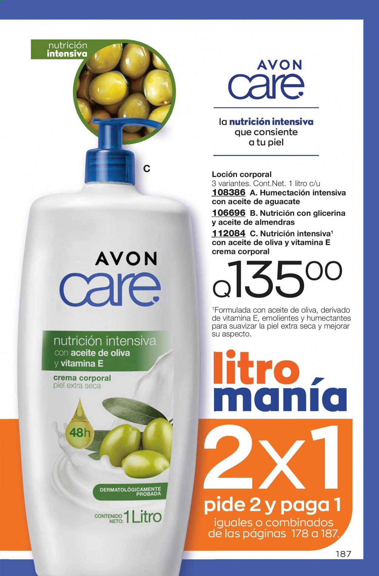 Catálogo Avon. Página 187