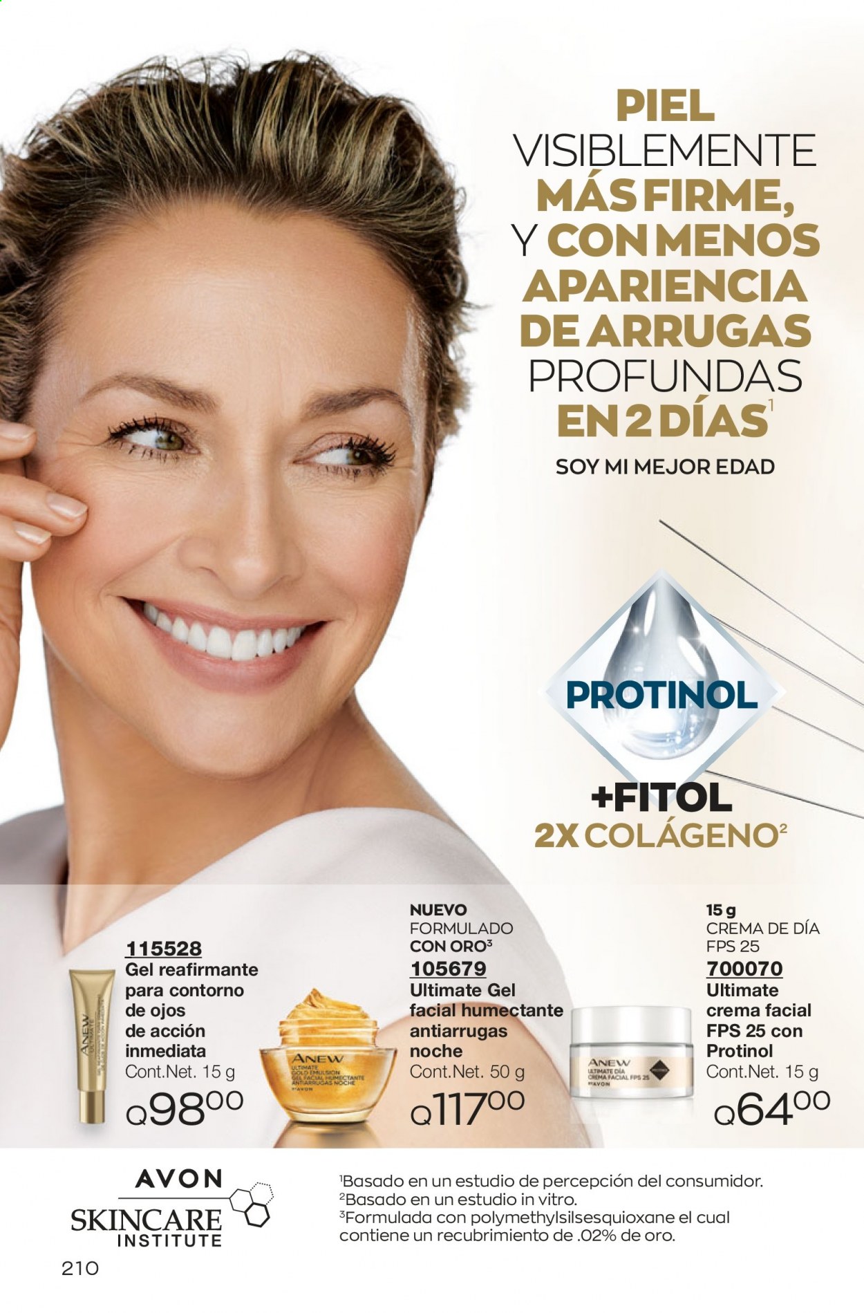 Catálogo Avon. Página 210