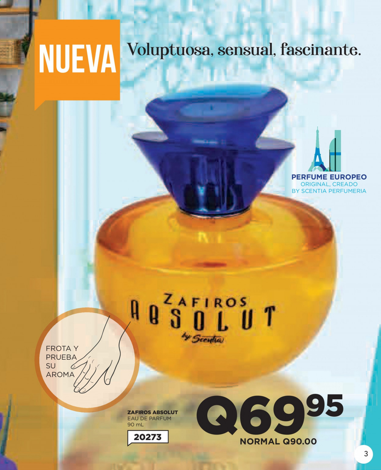 thumbnail - Folleto actual Scentia - 1.6.2021 - 30.6.2021 - Ventas - perfume. Página 3.