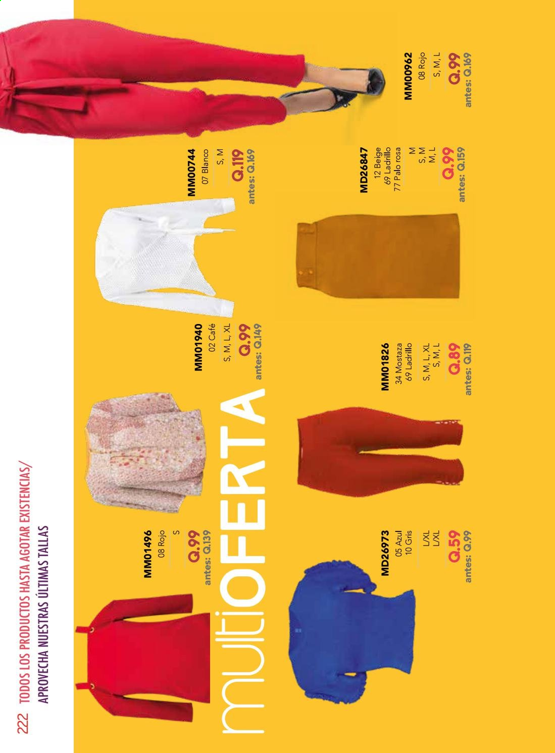 Catálogo Multimodas. Página 222