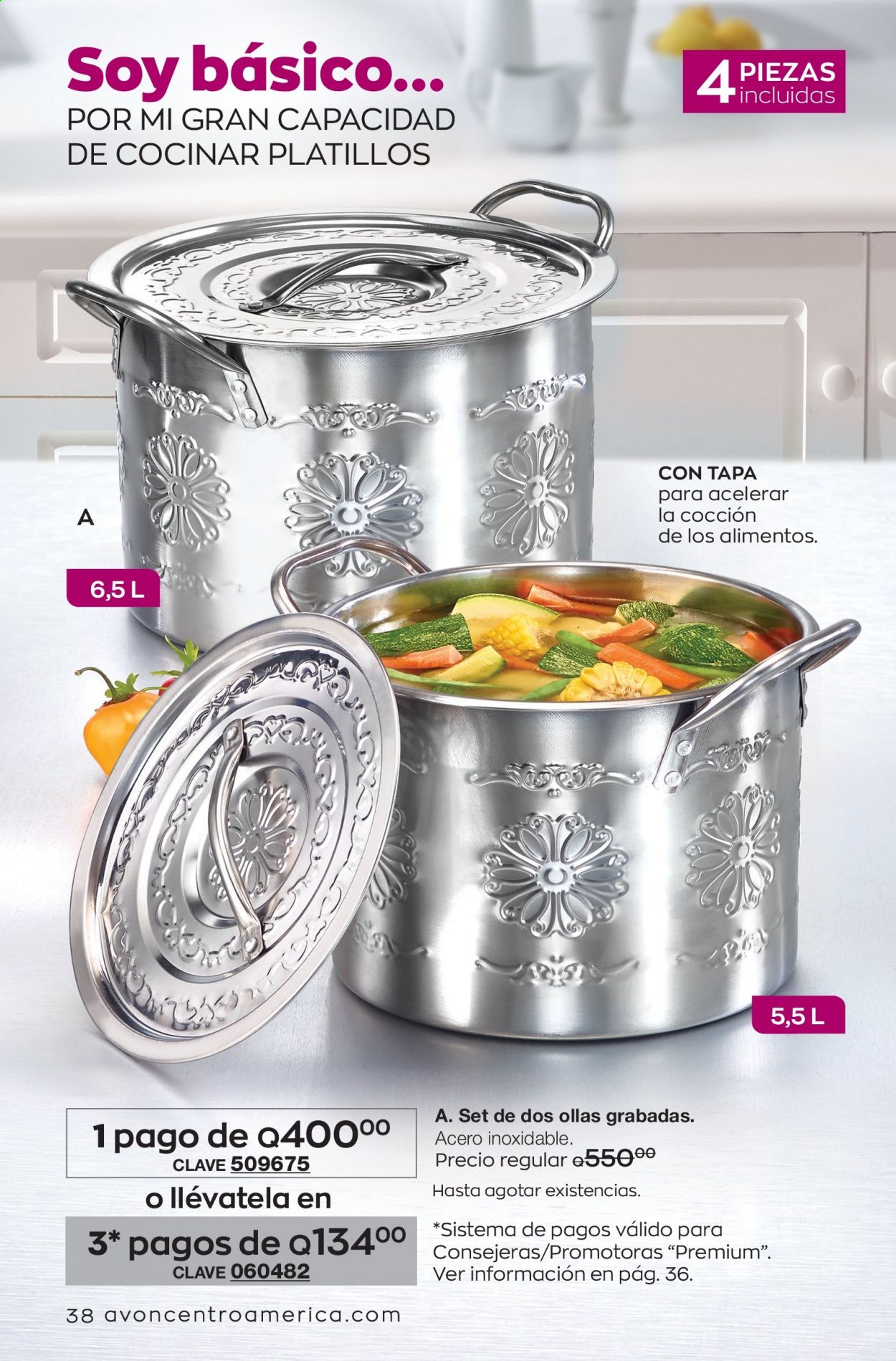 Catálogo Avon. Página 38