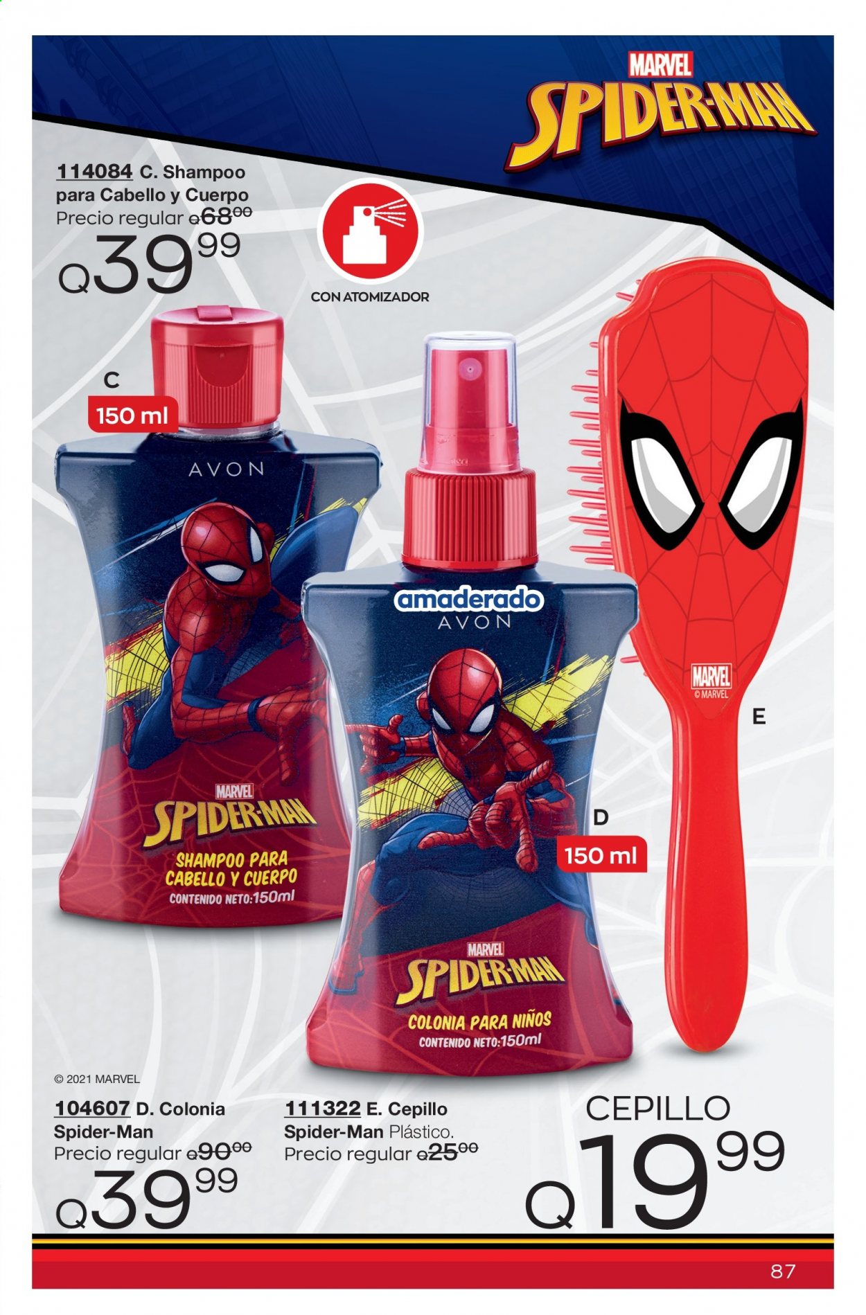 Catálogo Avon. Página 87
