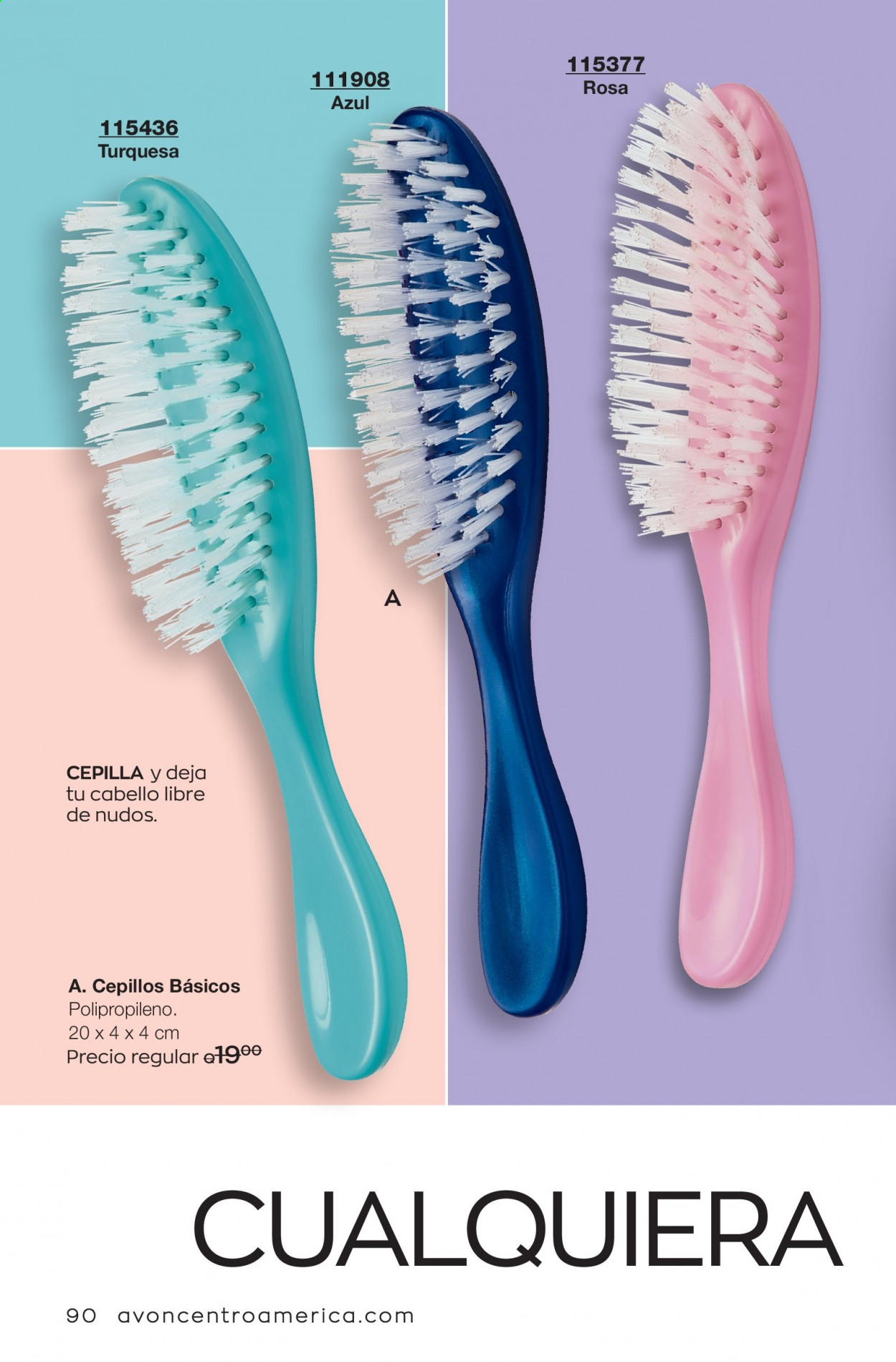 Catálogo Avon. Página 90