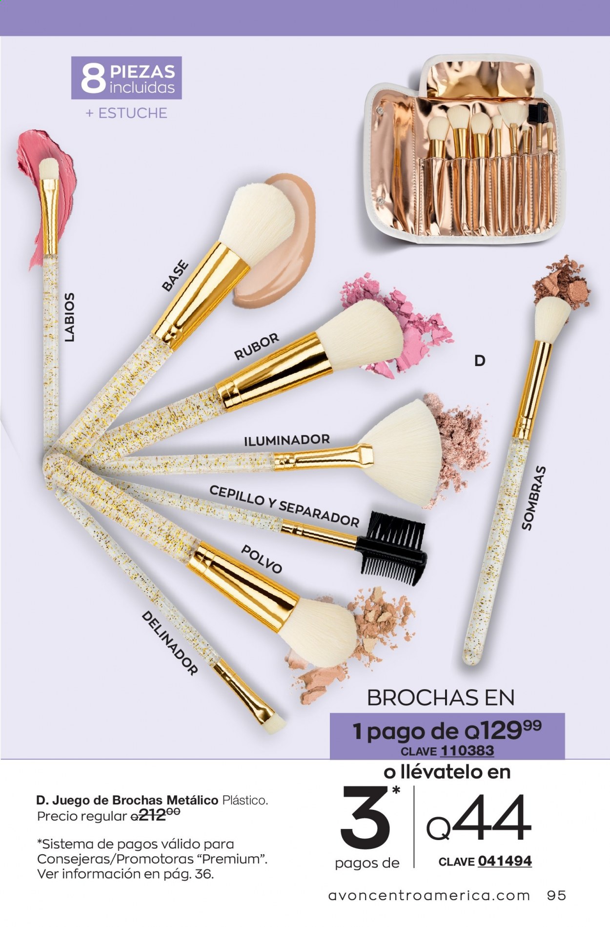 Catálogo Avon. Página 95