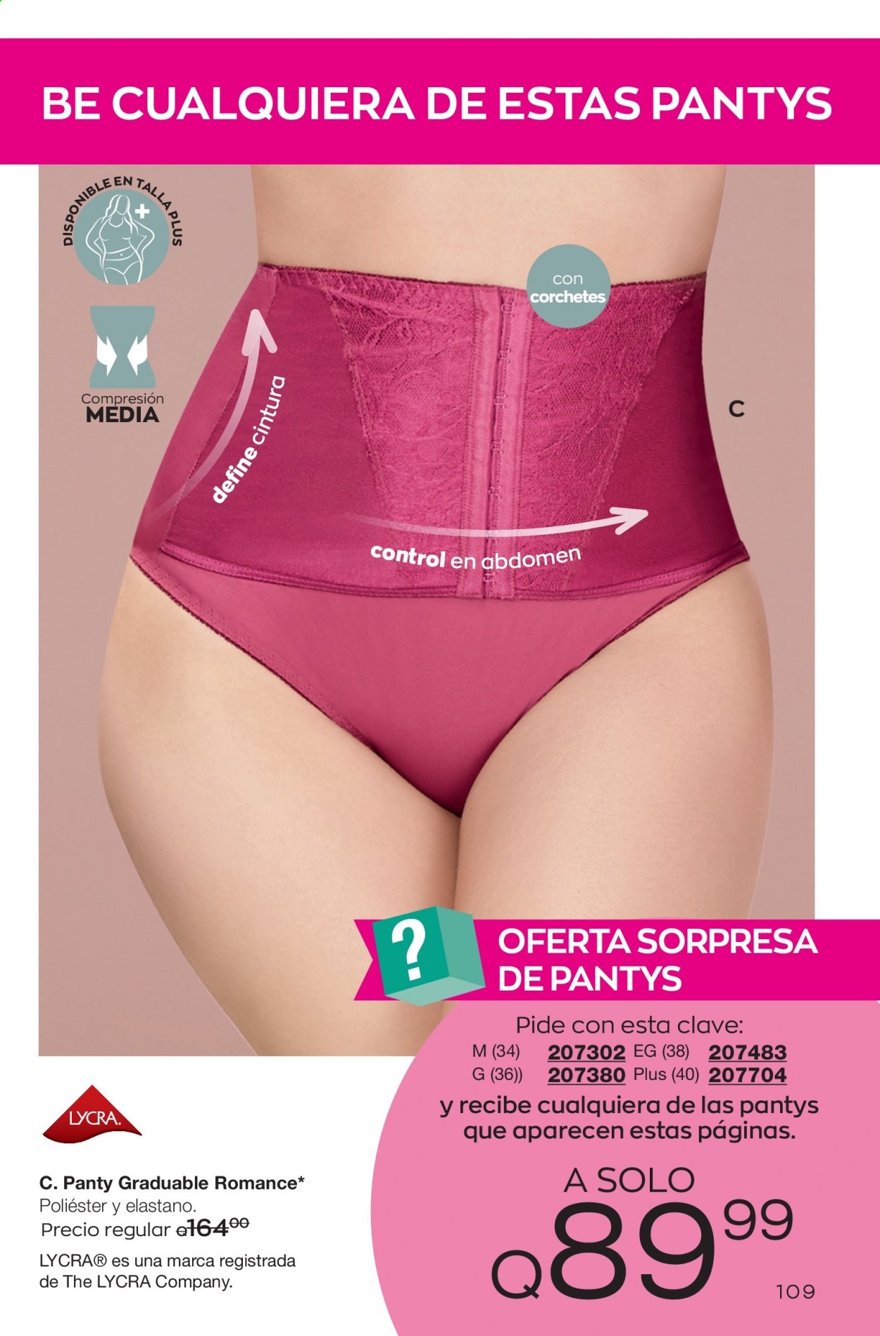 Catálogo Avon. Página 109