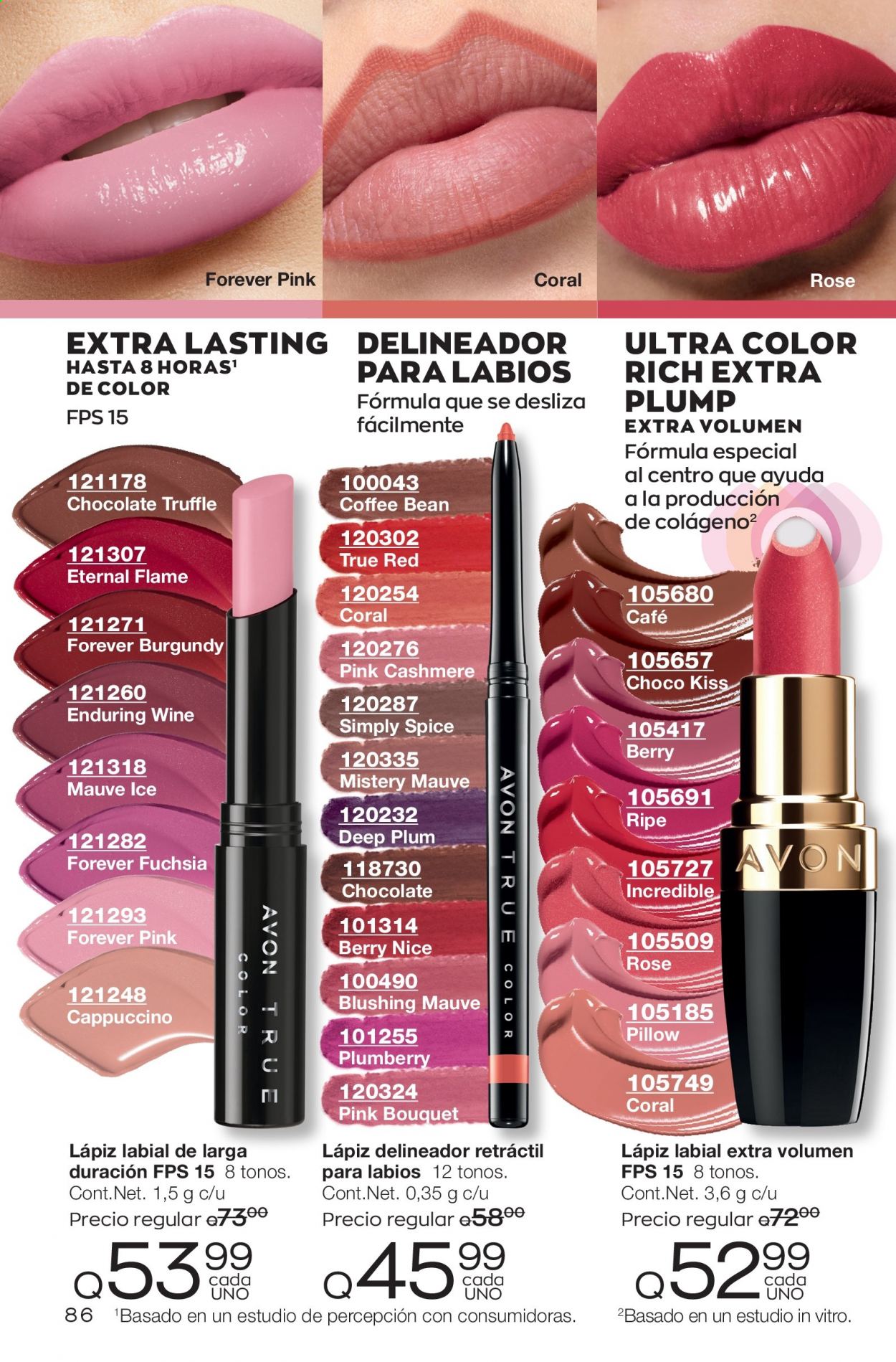 Catálogo Avon - 8.6.2021 - 14.7.2021. Página 86