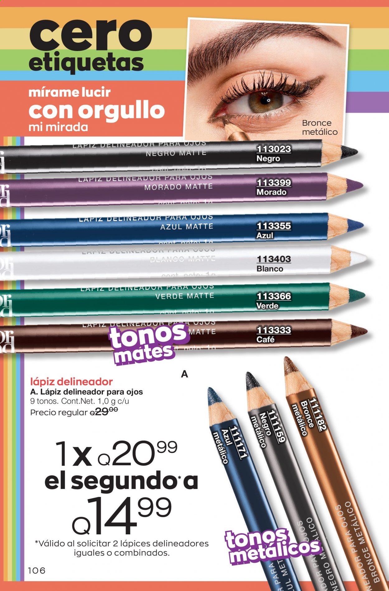 Catálogo Avon - 8.6.2021 - 14.7.2021. Página 106