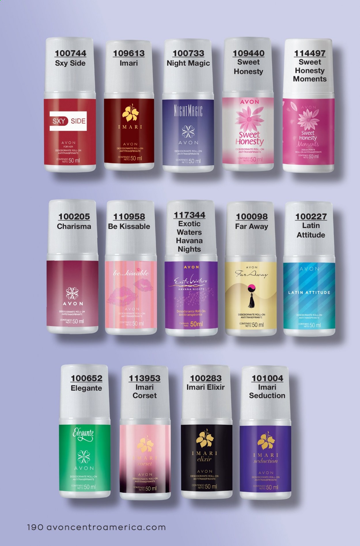 Catálogo Avon - 8.6.2021 - 14.7.2021. Página 190