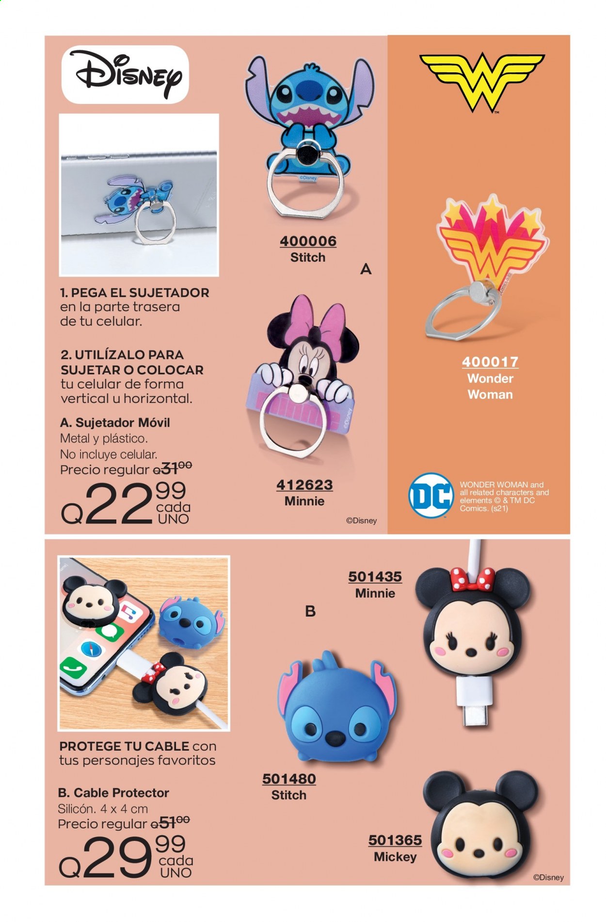 thumbnail - Folleto actual Avon - Ventas - Disney, Mickey Mouse, Minnie, sujetador. Página 4.