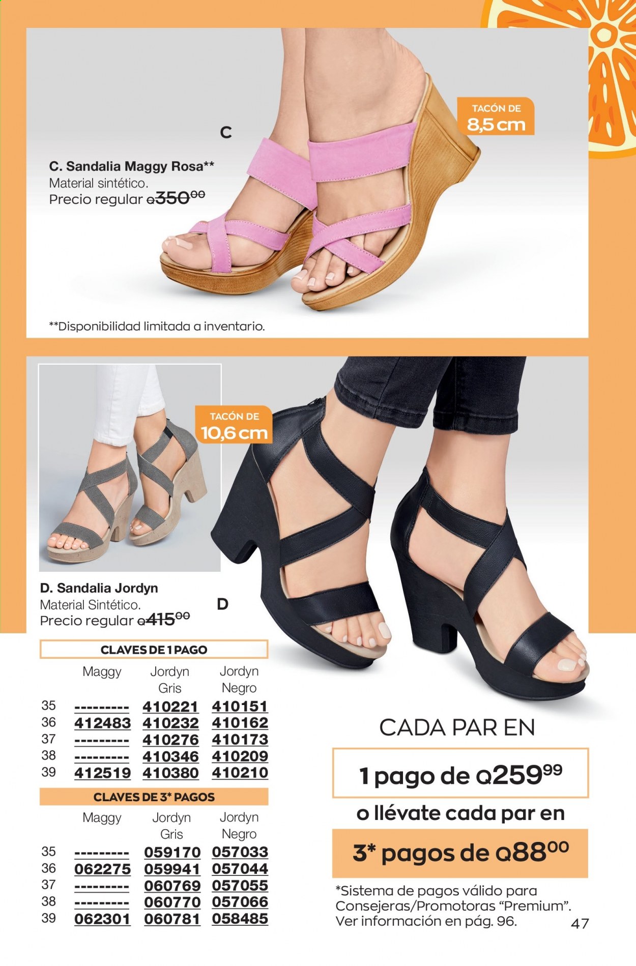 Catálogo Avon. Página 47