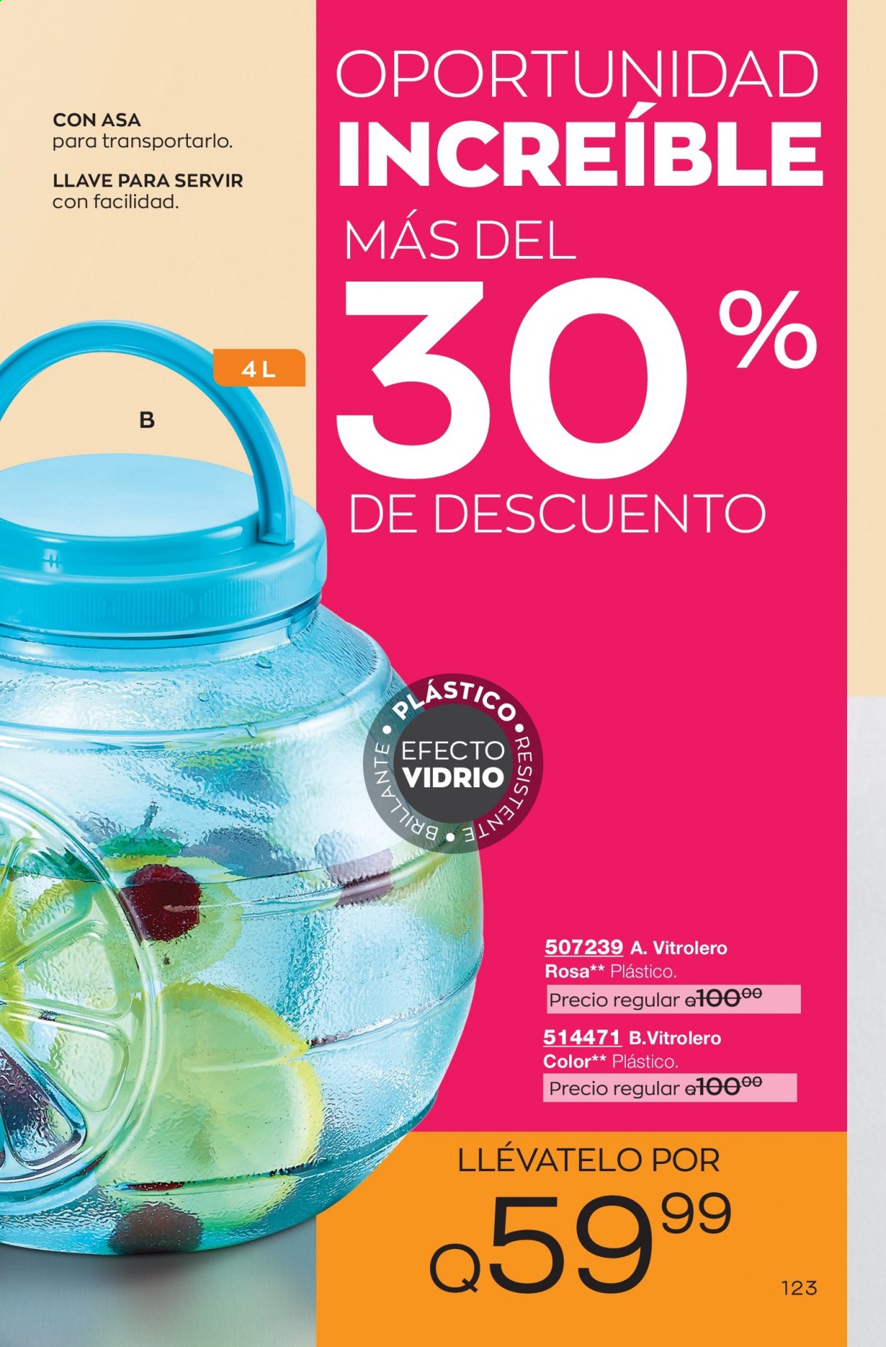 Catálogo Avon. Página 123