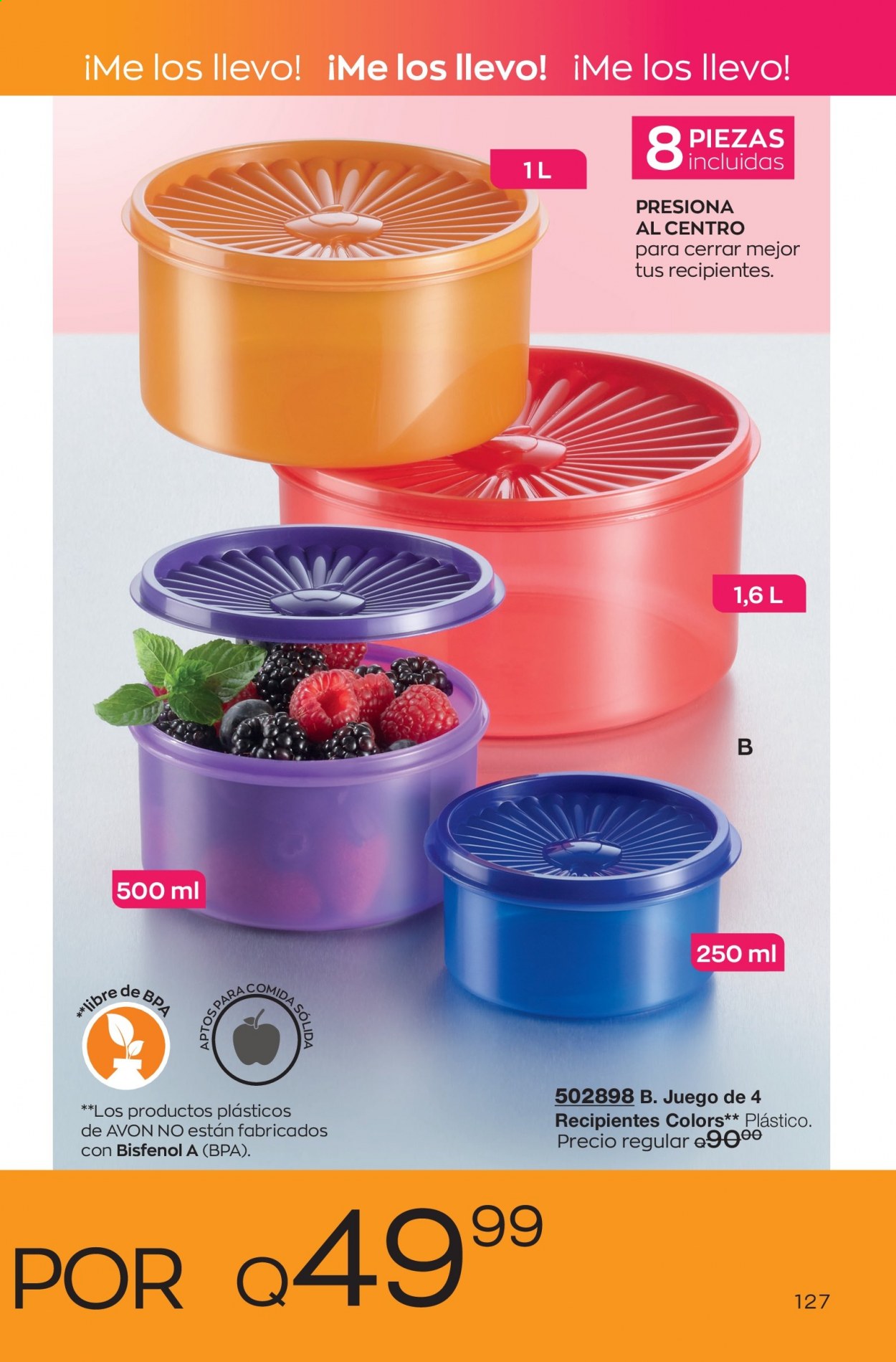 Catálogo Avon. Página 127