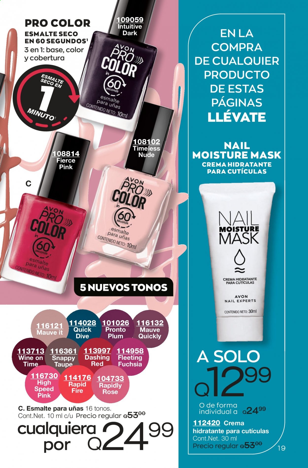 Catálogo Avon. Página 19