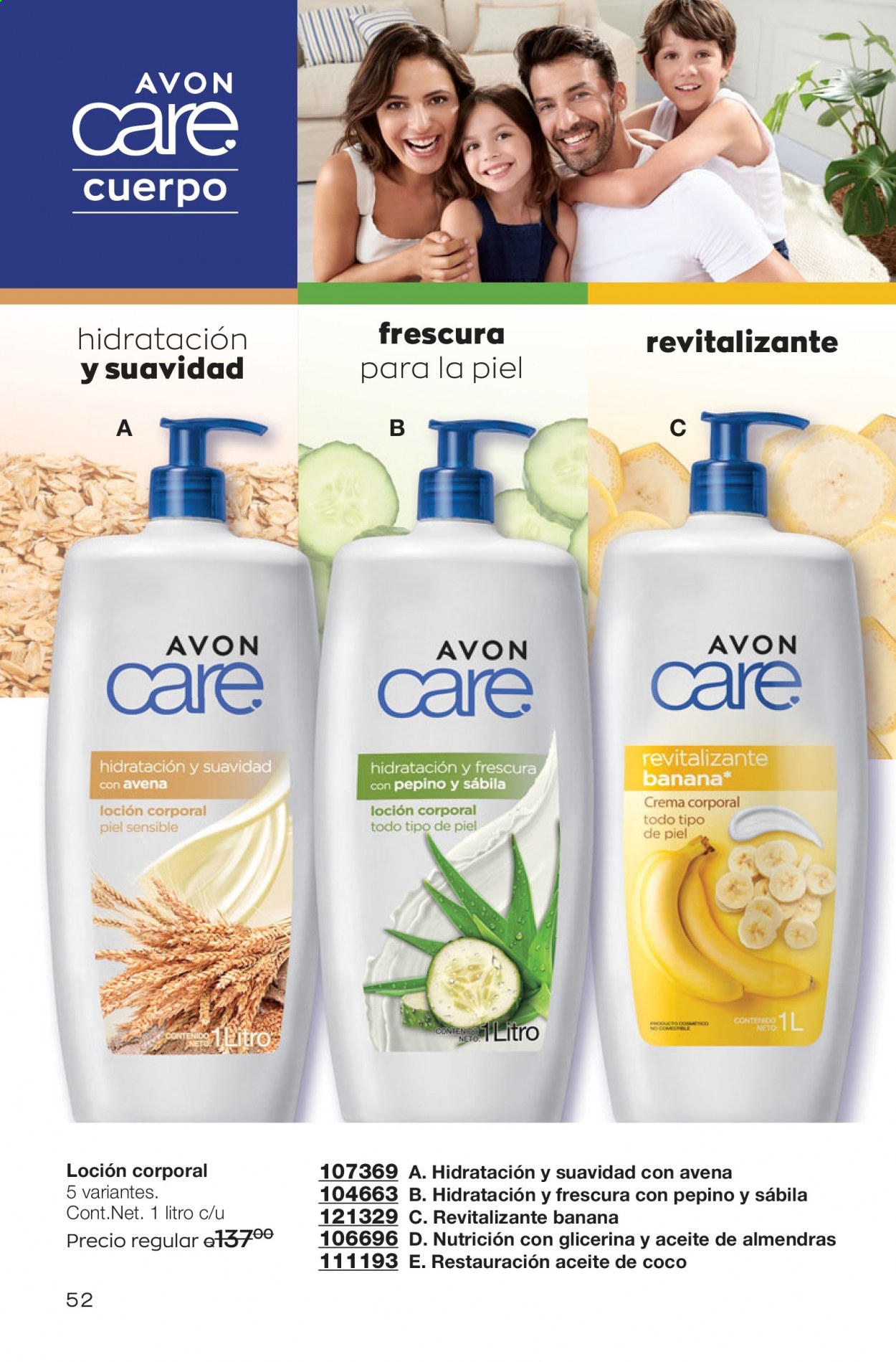 Catálogo Avon. Página 52
