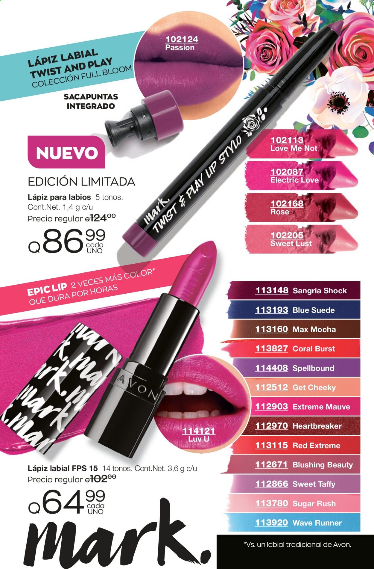 Catálogo Avon. Página 72