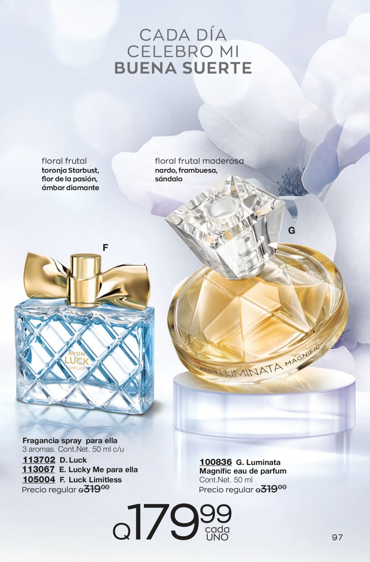 Catálogo Avon. Página 97
