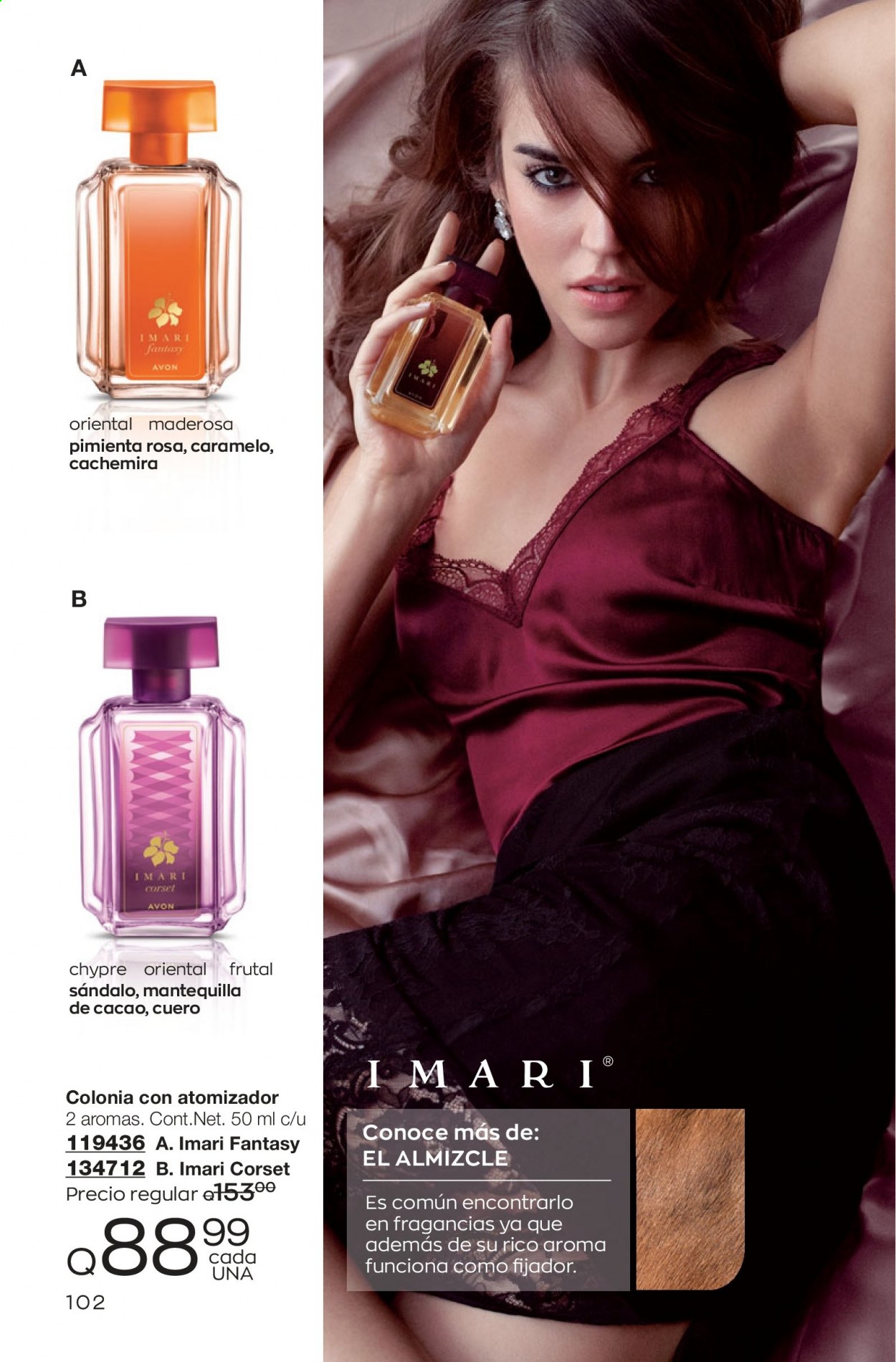 Catálogo Avon. Página 102
