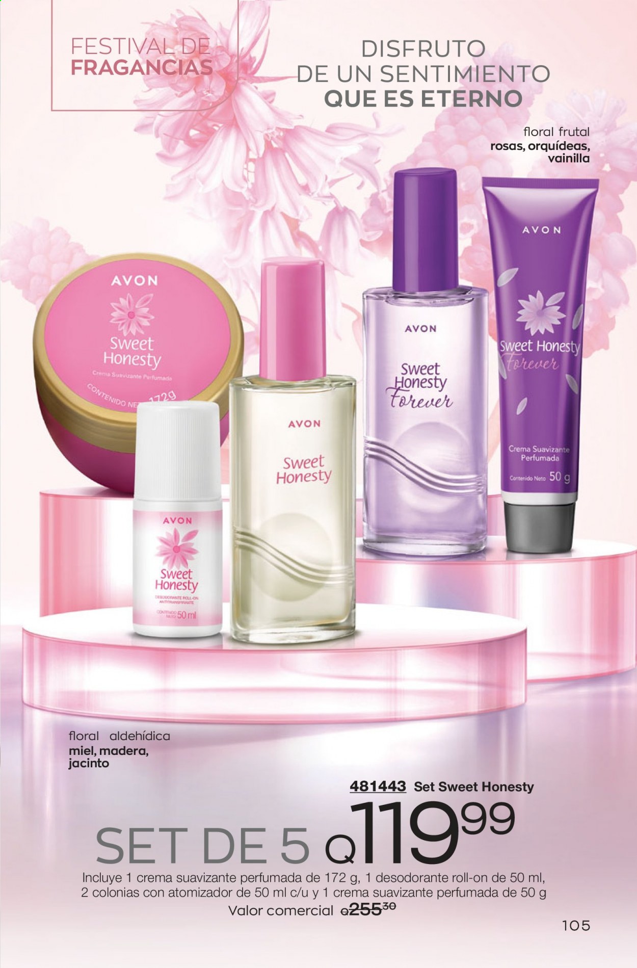 Catálogo Avon. Página 105