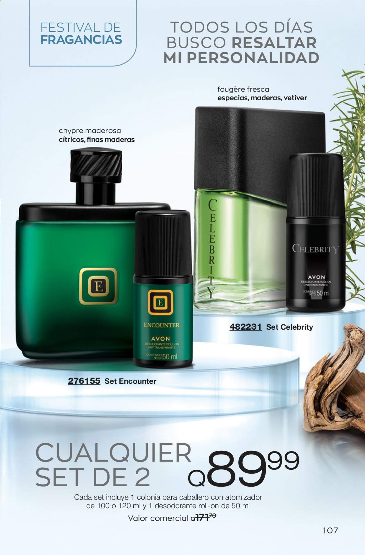 Catálogo Avon. Página 107