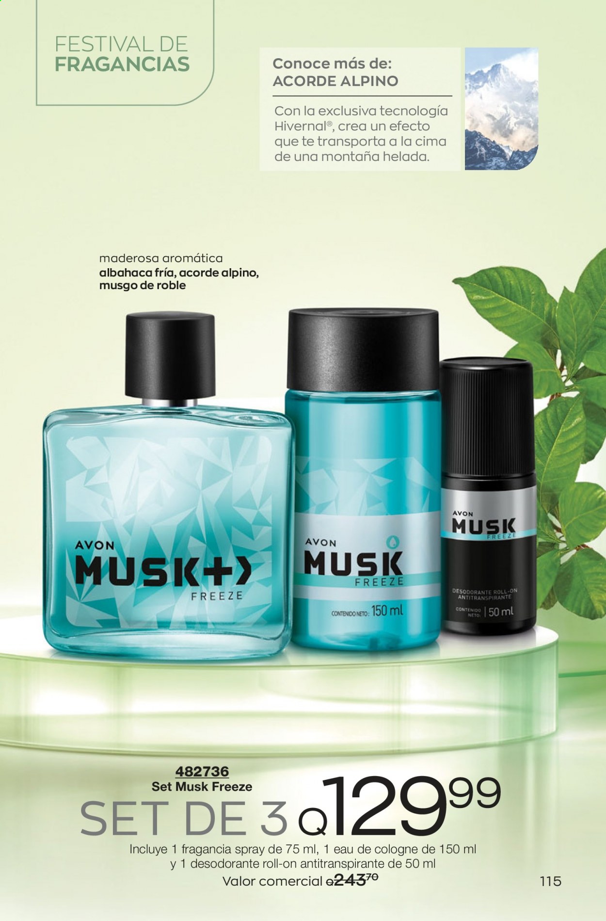 Catálogo Avon. Página 115