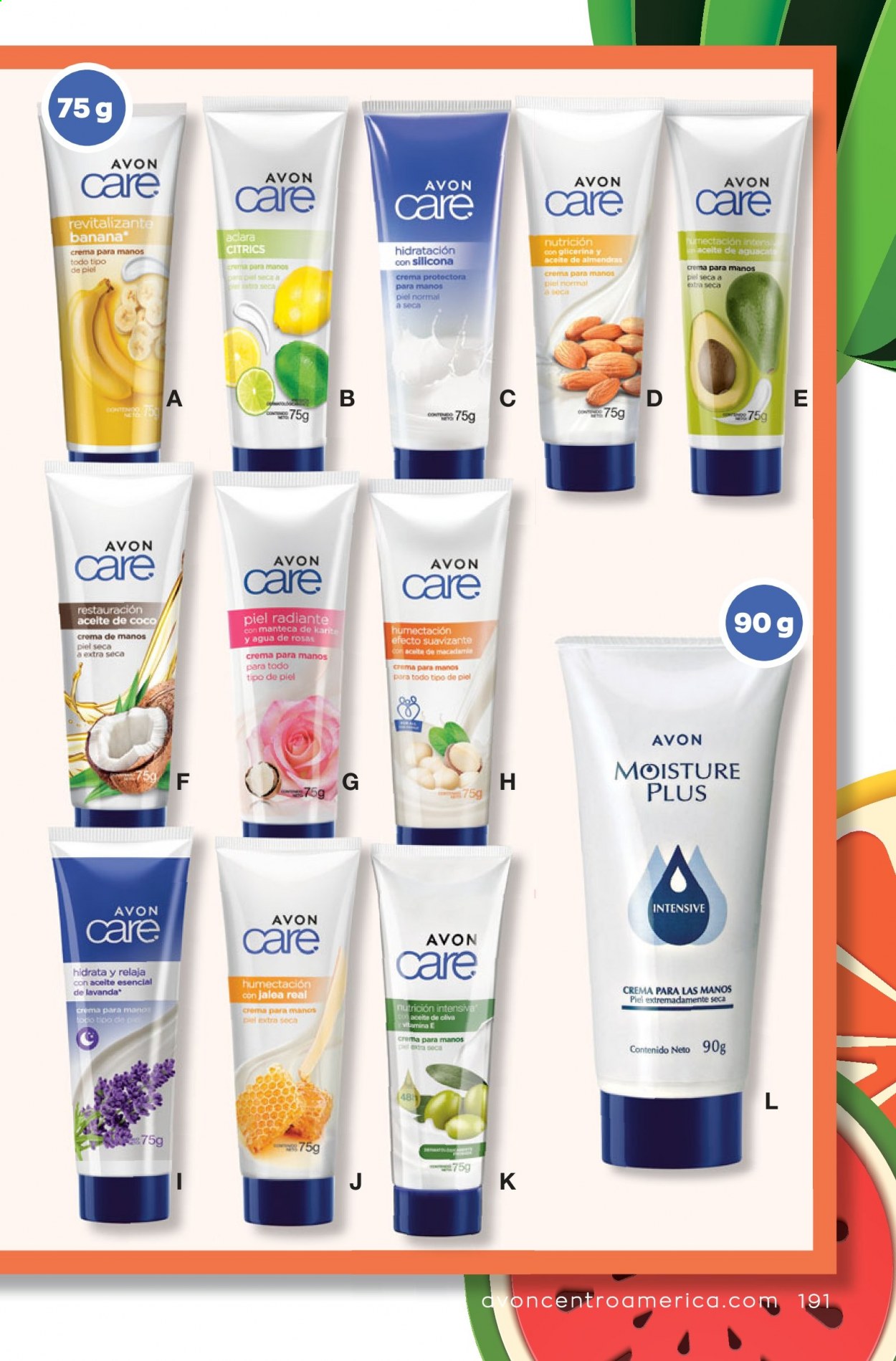 Catálogo Avon. Página 191