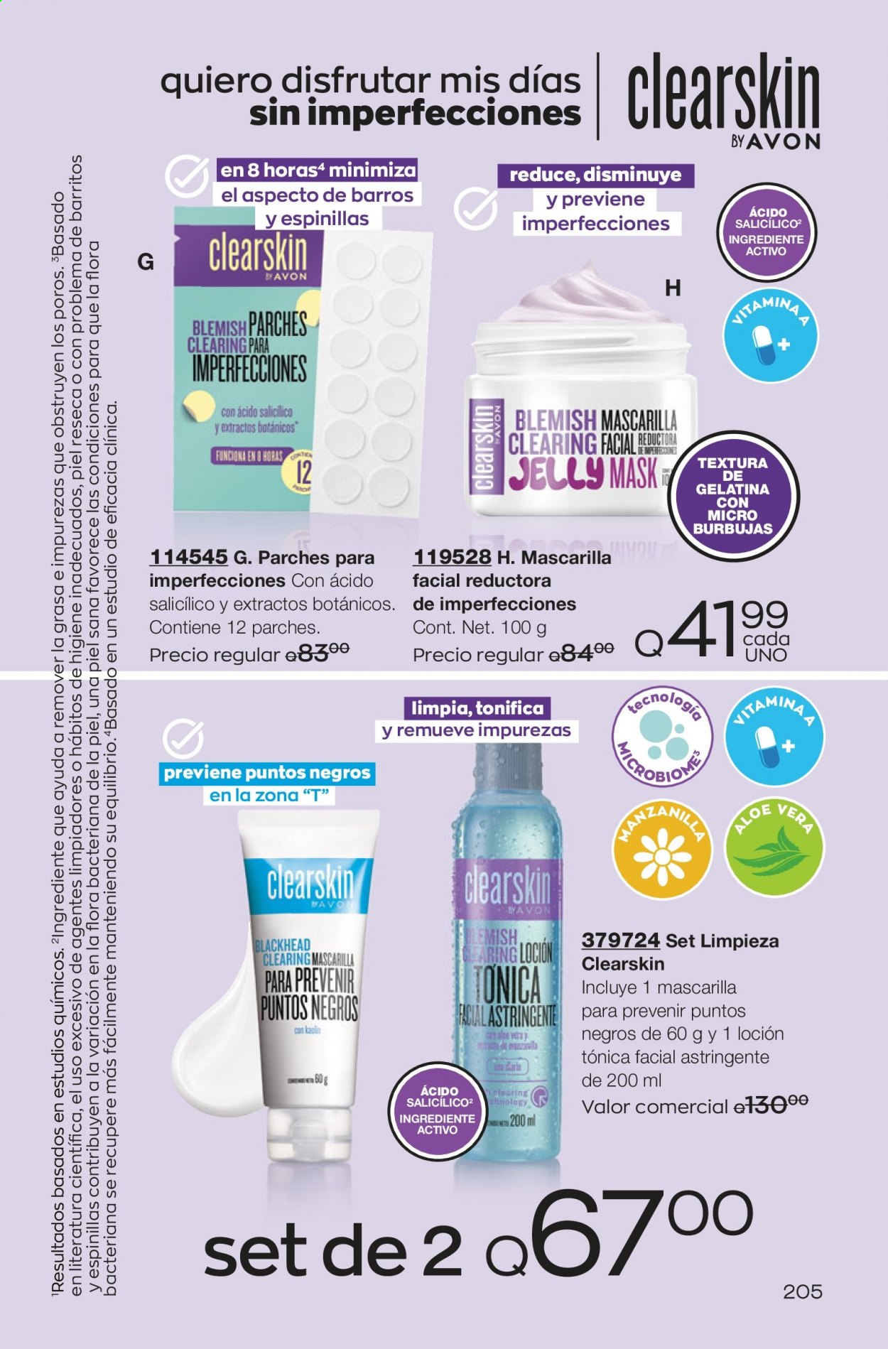 Catálogo Avon. Página 205