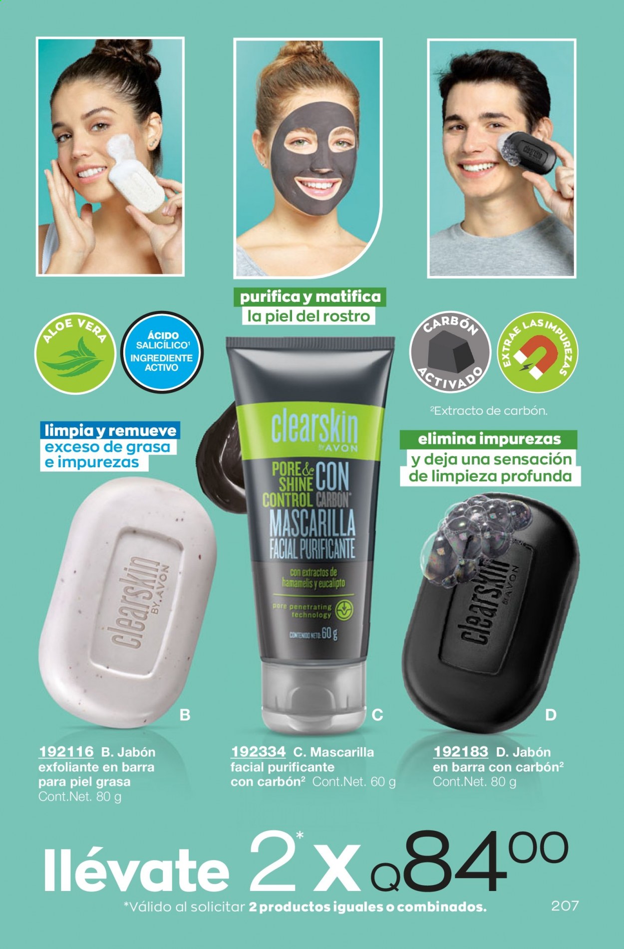 Catálogo Avon. Página 207