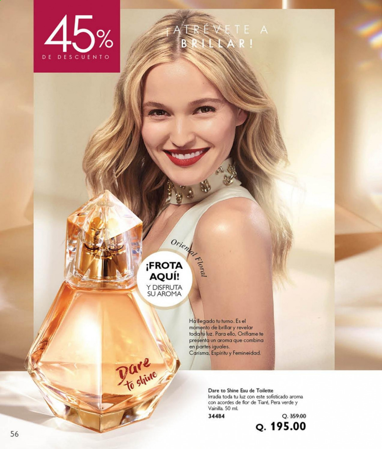 Catálogo Oriflame - 1.7.2021 - 31.7.2021. Página 56