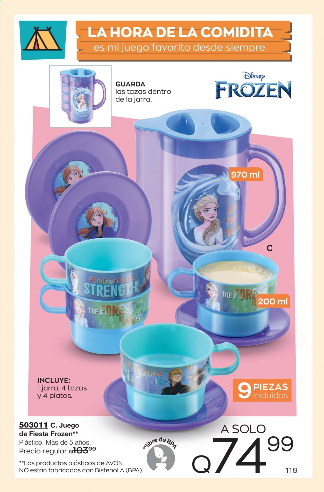 Catálogo Avon. Página 119