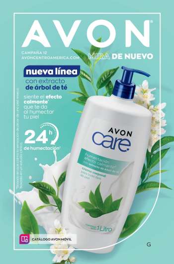Folleto actual Avon.