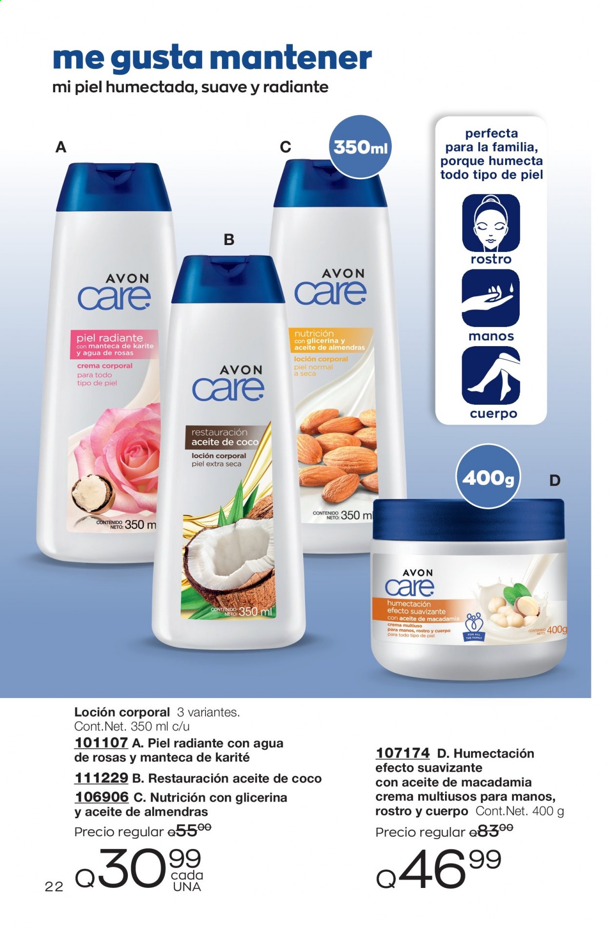 Catálogo Avon. Página 22