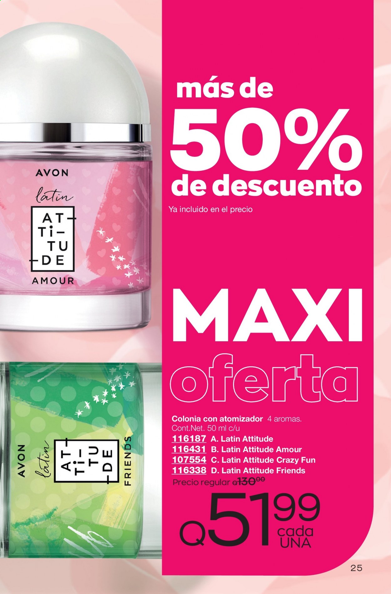 Catálogo Avon. Página 25