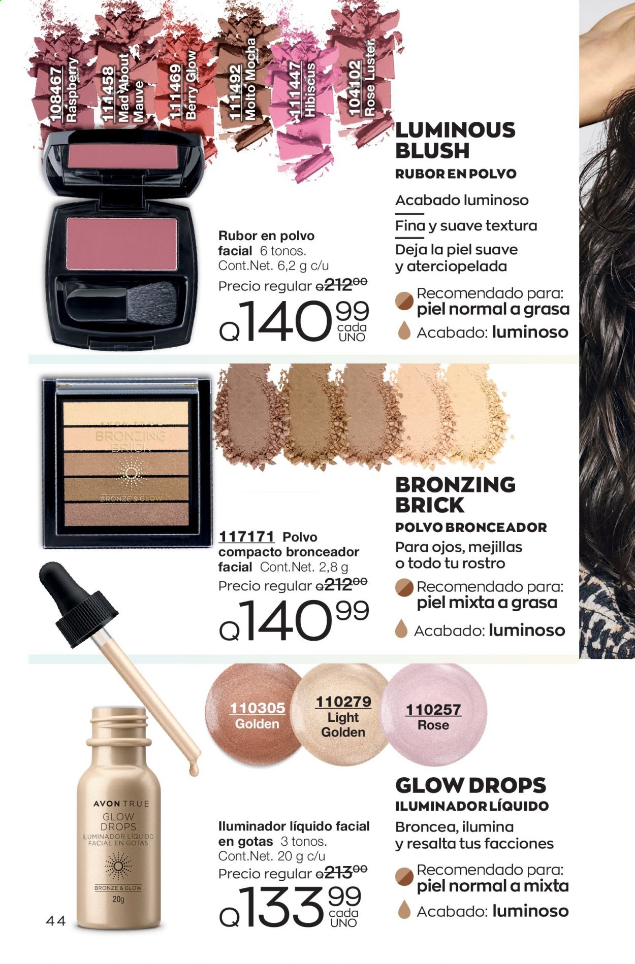 Catálogo Avon. Página 44